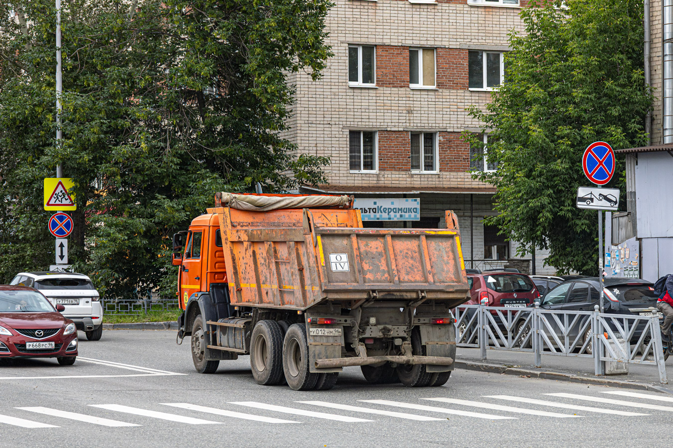 Свердловская область, № У 012 НМ 96 — КамАЗ-65115-D3(97)