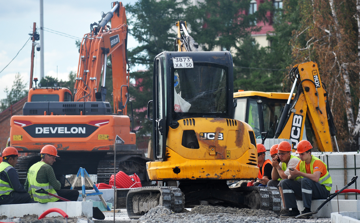 Московская область, № 3873 ХА 50 — JCB 8035 ZTS