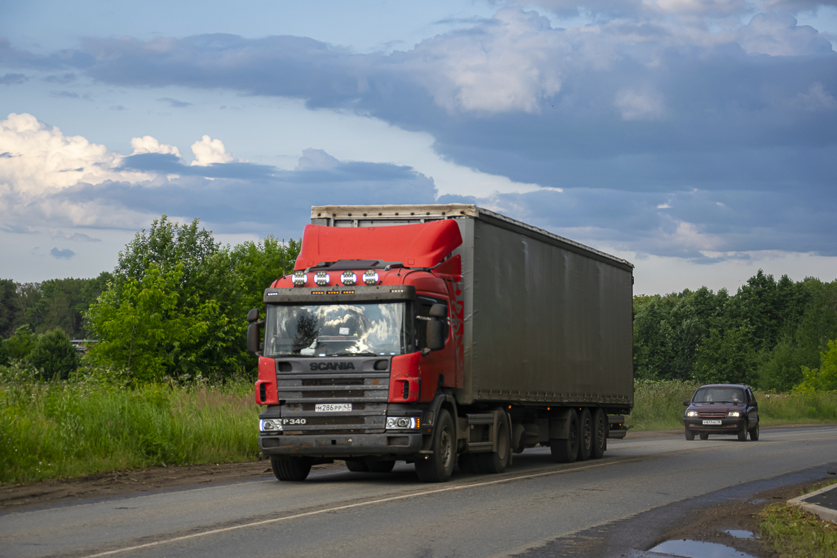 Кировская область, № М 286 РР 43 — Scania ('1996) P114C