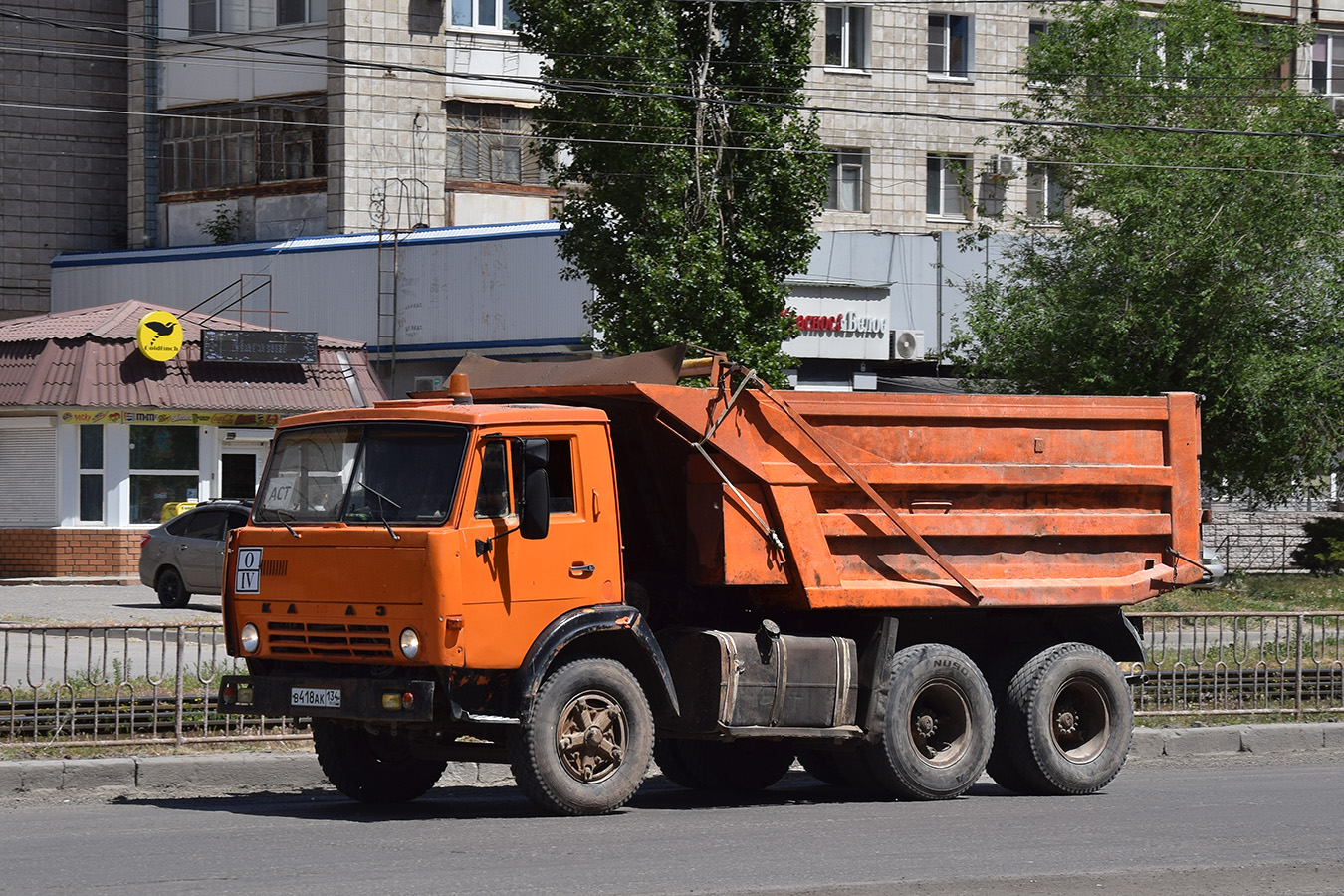 Волгоградская область, № В 418 АК 134 — КамАЗ-5511