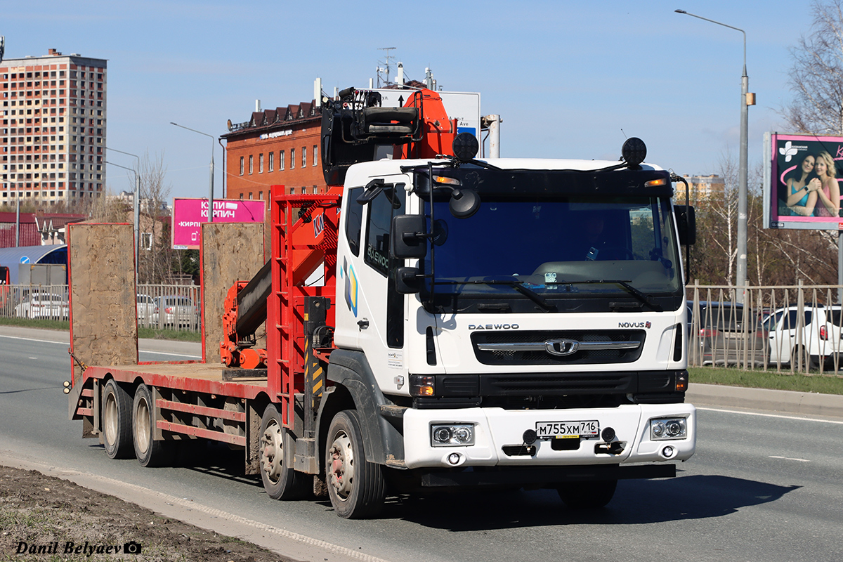 Татарстан, № М 755 ХМ 716 — Daewoo Novus
