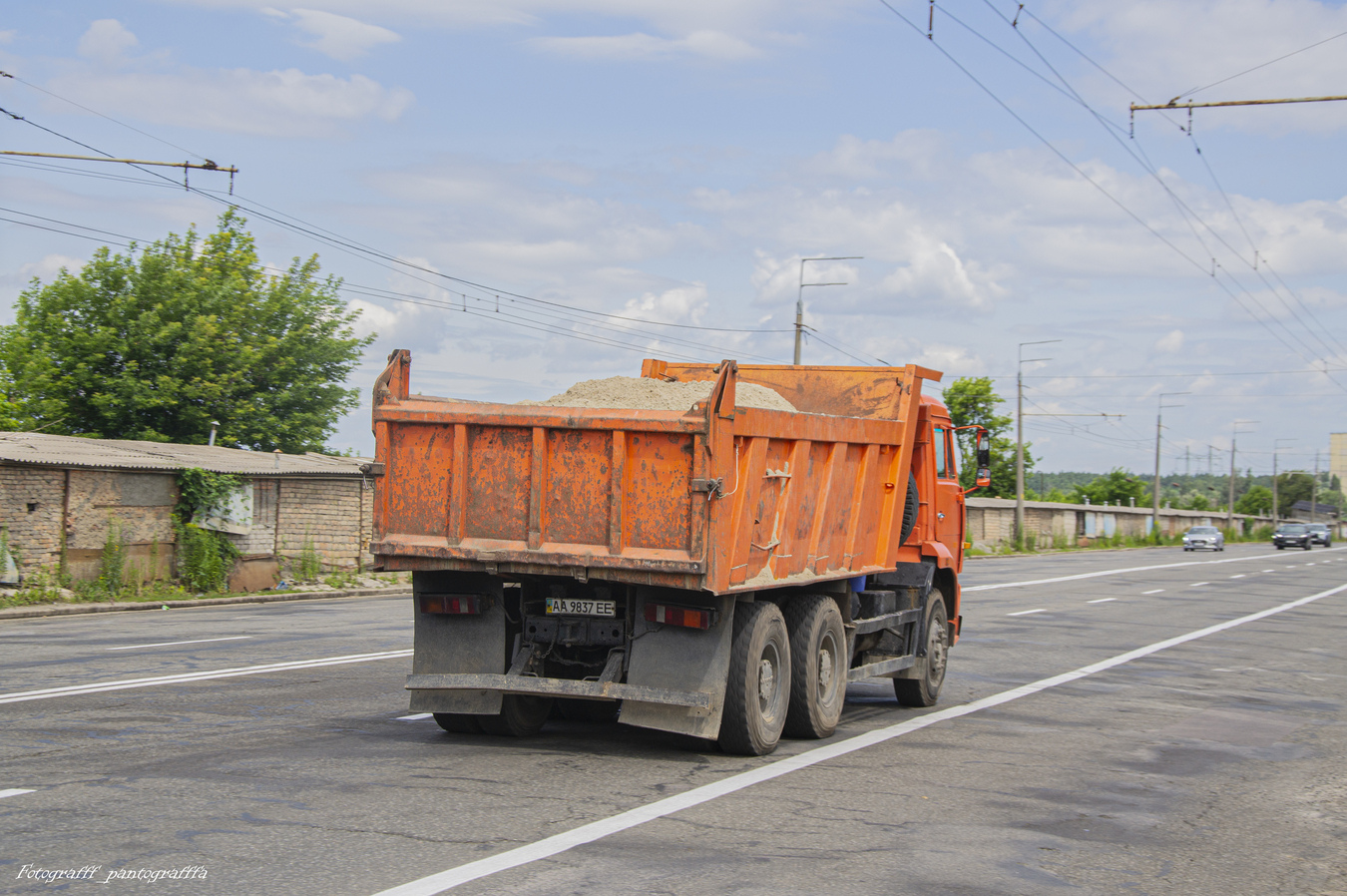 Киев, № АА 9837 ЕЕ — КамАЗ-6520 (общая модель)