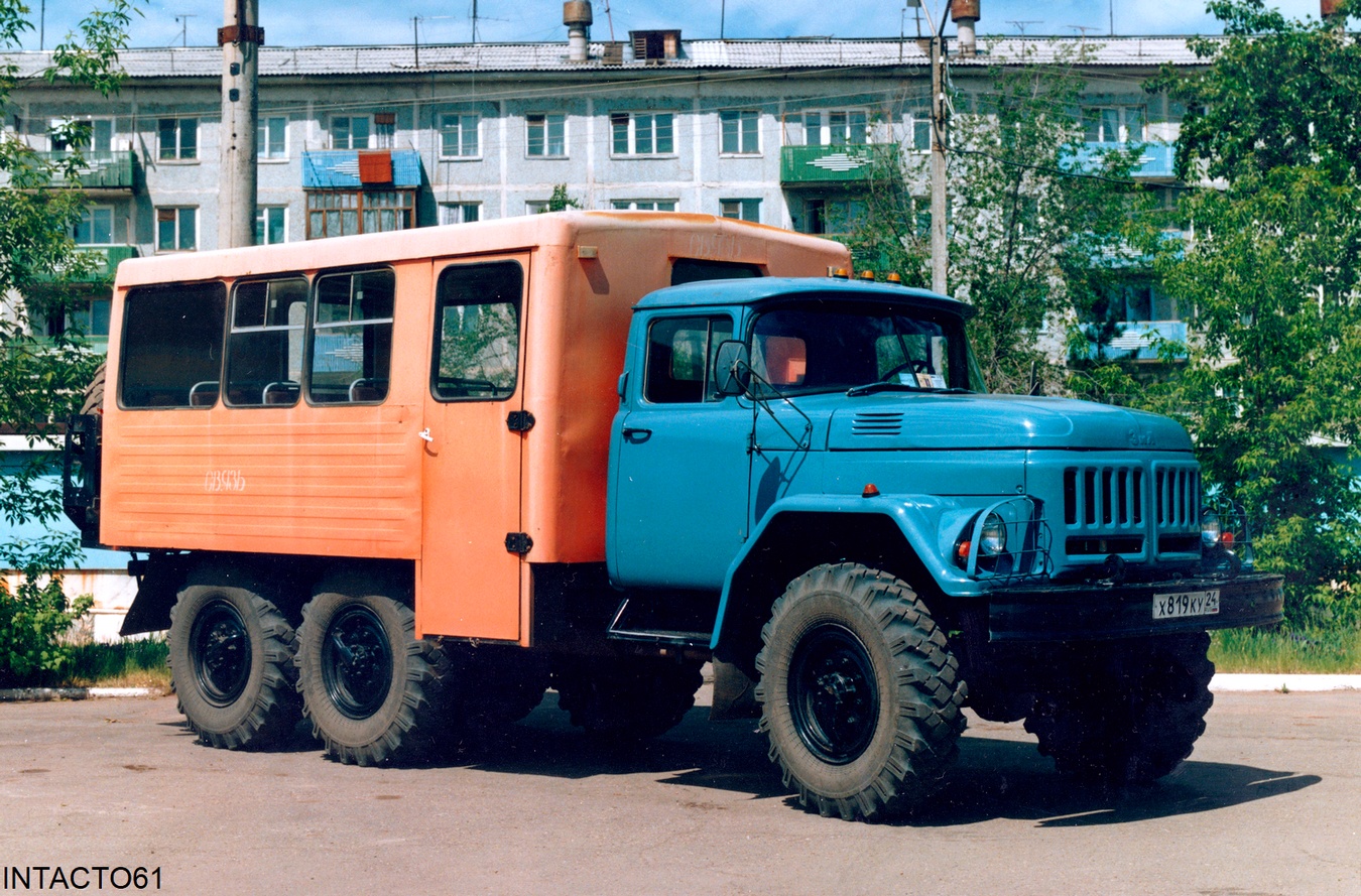 Красноярский край, № Х 819 КУ 24 — ЗИЛ-131НА (УАМЗ)