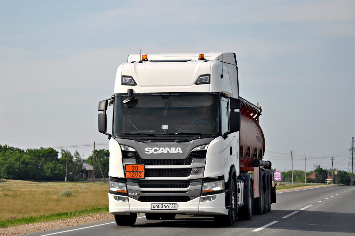 Алтайский край, № А 403 ВО 122 — Scania ('2016) G440