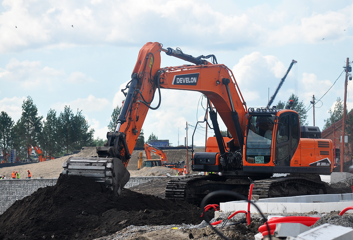 Москва, № 3089 МН 77 — Develon (Doosan) (общая модель)