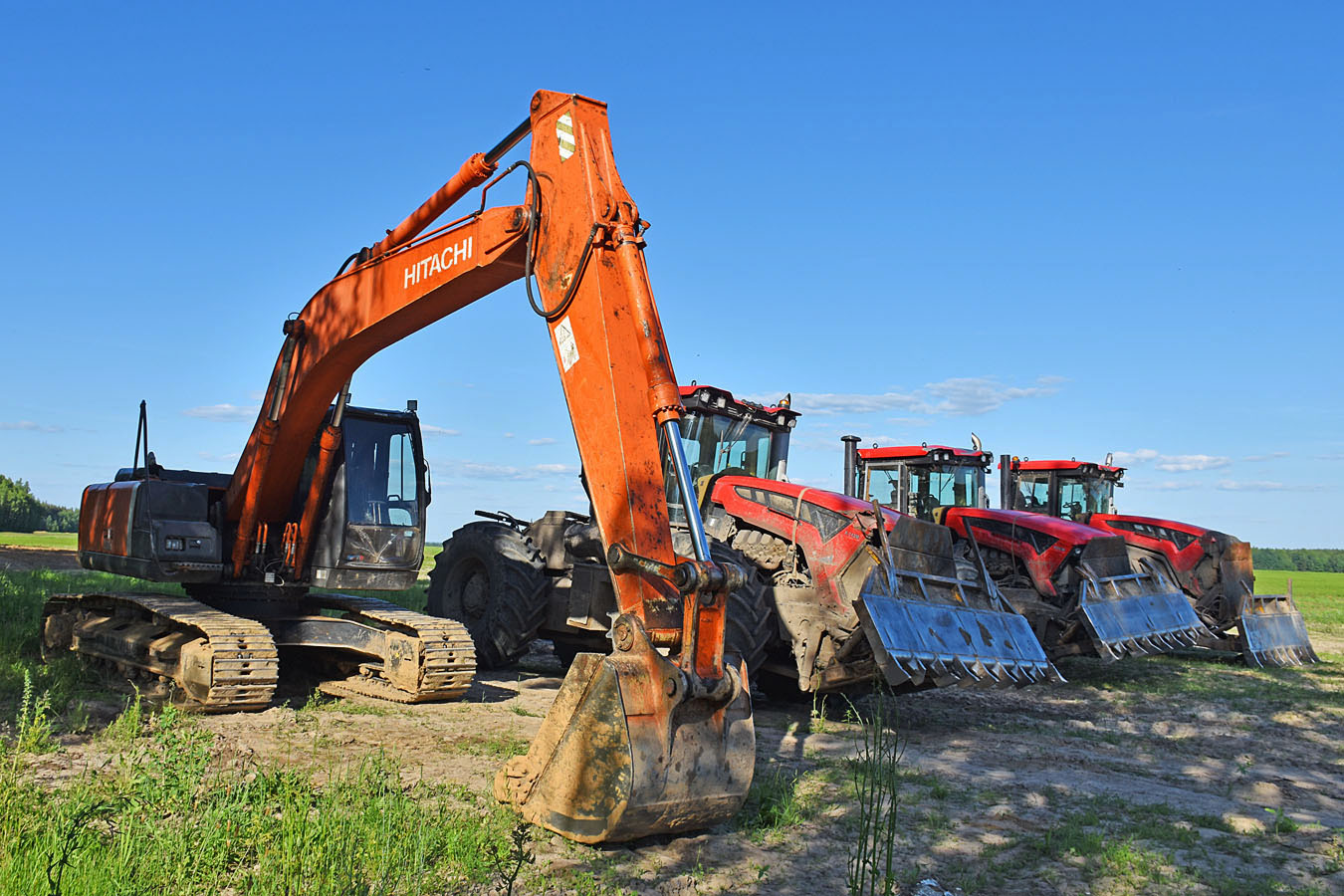 Рязанская область, № 8852 РУ 62 — Hitachi (общая модель); Транспортные средства без номеров (Рязанская область)