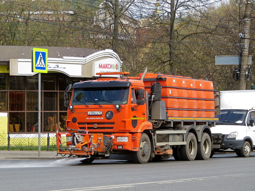 Кировская область, № Е 494 СХ 43 — КамАЗ-65115 (общая модель)