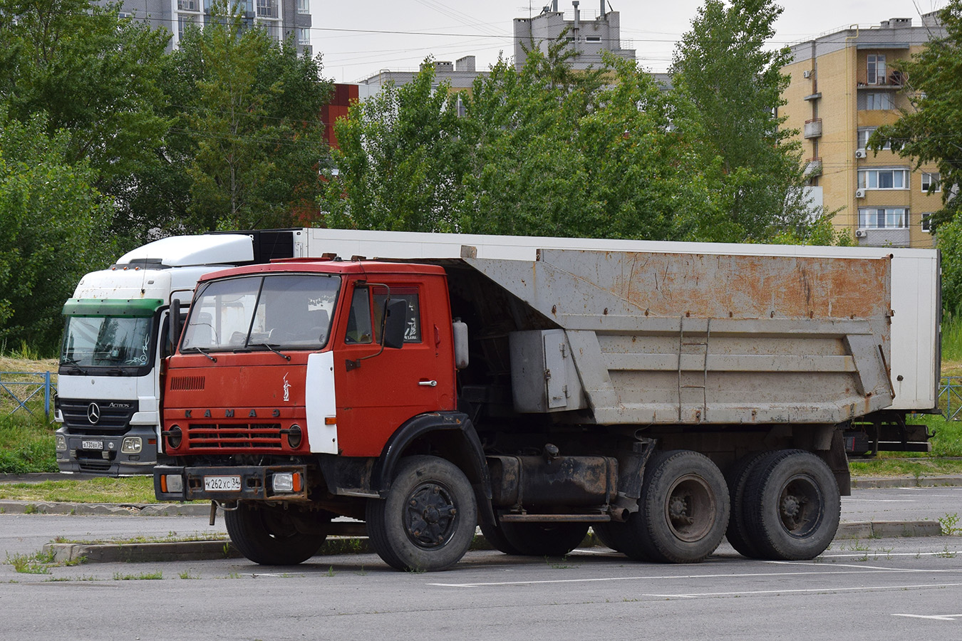 Волгоградская область, № К 262 ХС 34 — КамАЗ-5511