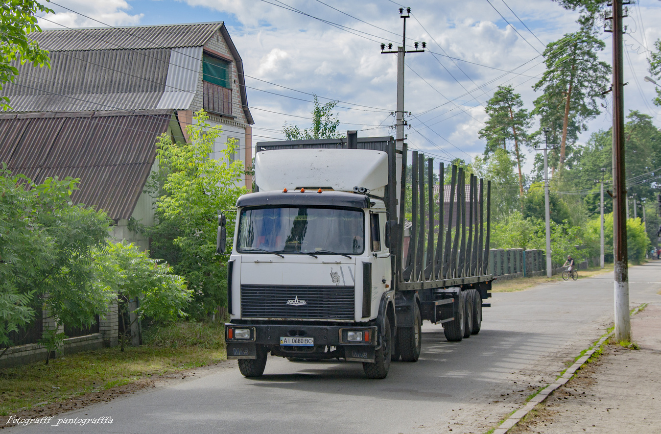 Киевская область, № АІ 0680 ВС — МАЗ-54323