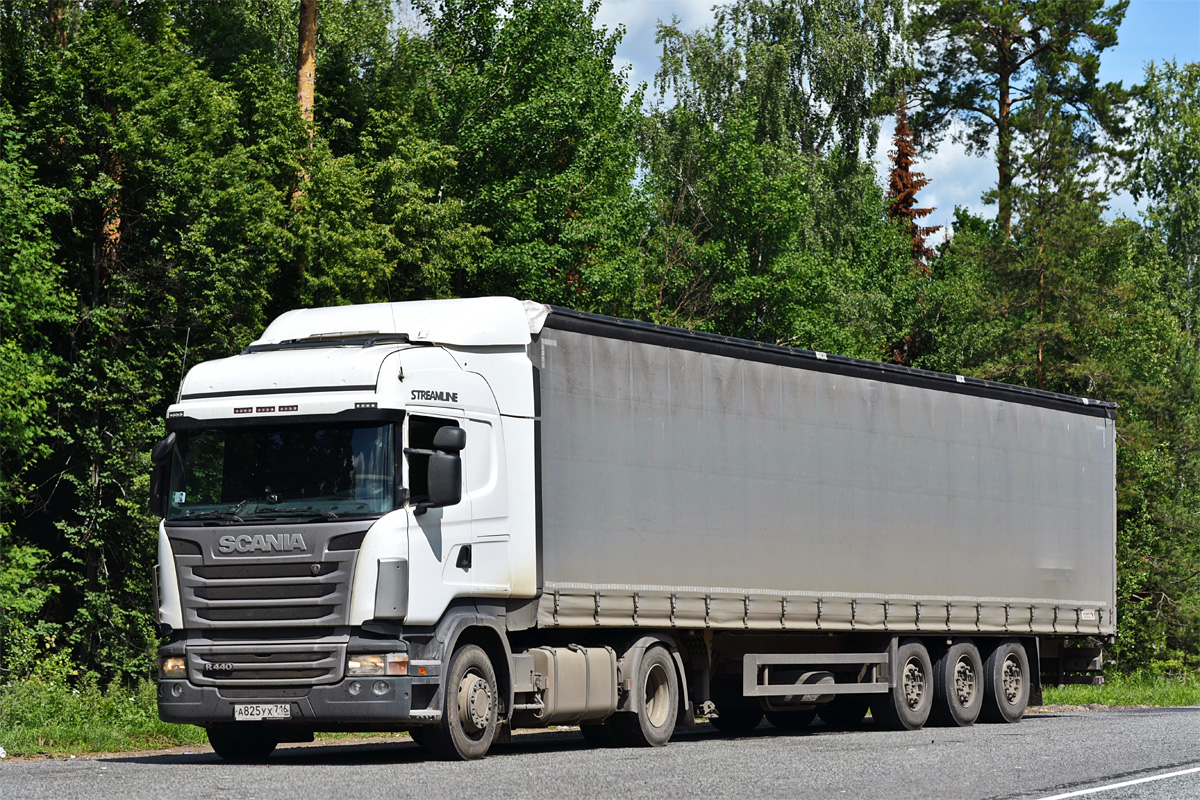 Татарстан, № А 825 УХ 716 — Scania ('2013) R440