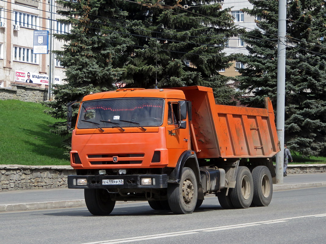 Кировская область, № Х 419 РР 43 — КамАЗ-65115-62