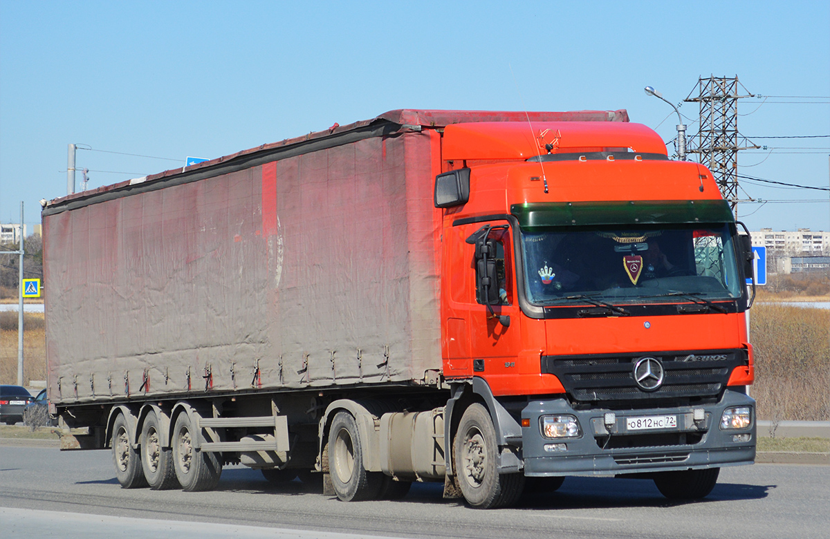 Тюменская область, № О 812 НС 72 — Mercedes-Benz Actros ('2003) 1841