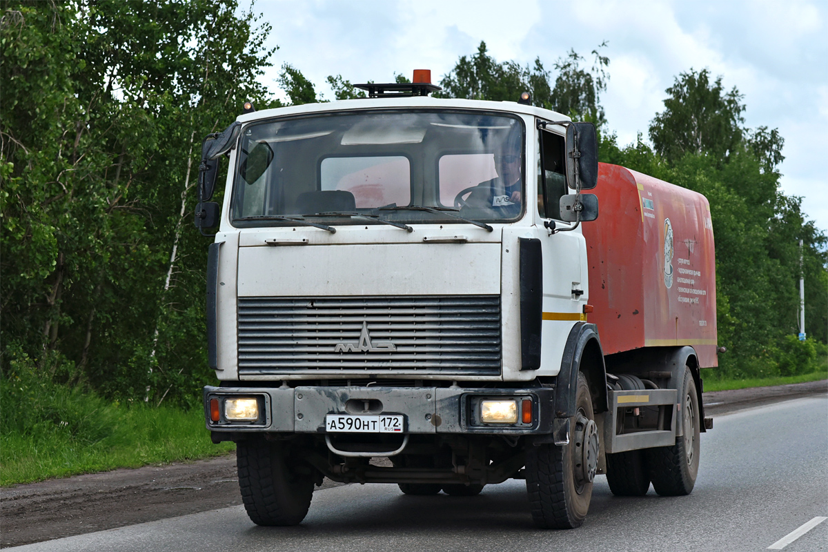 Тюменская область, № А 590 НТ 172 — МАЗ-5337A2