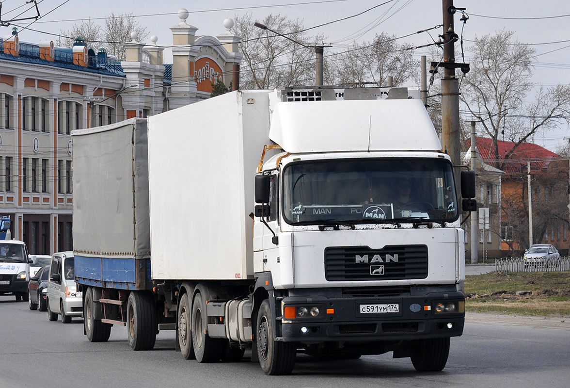 Челябинская область, № С 591 УМ 174 — MAN F2000 26.414