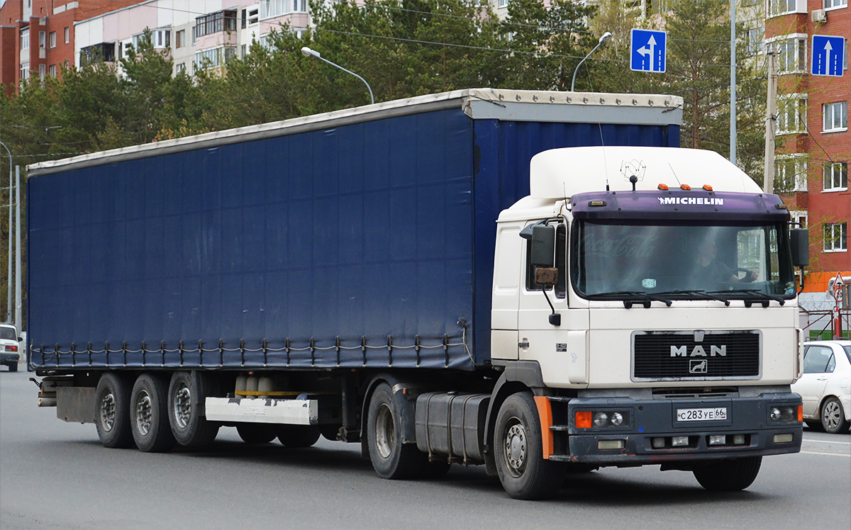 Свердловская область, № С 283 УЕ 66 — MAN F2000 19.403