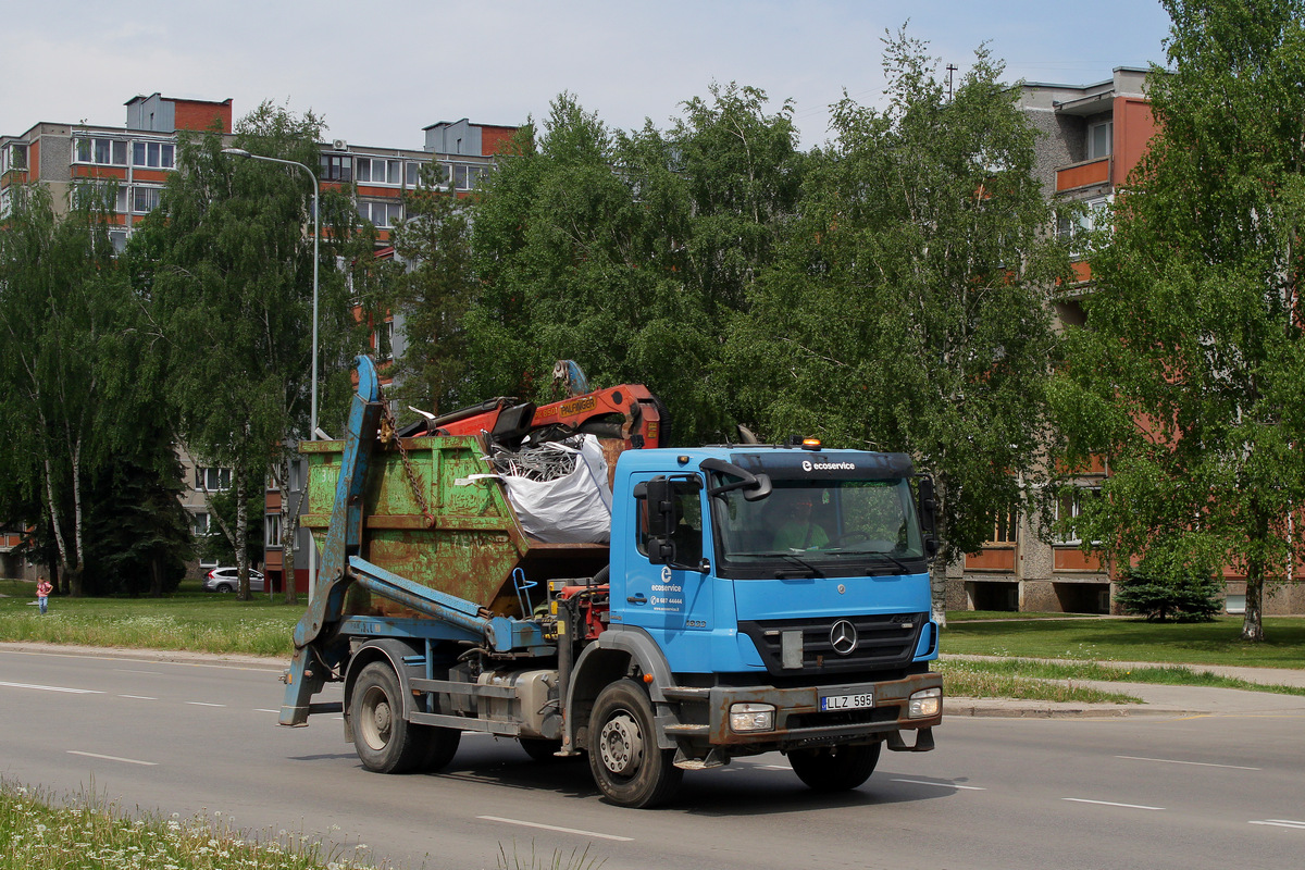 Литва, № LLZ 595 — Mercedes-Benz Axor 1833