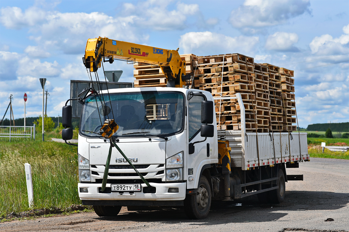 Удмуртия, № Т 892 ТУ 18 — Isuzu Elf QL(общая модель) [LWL]