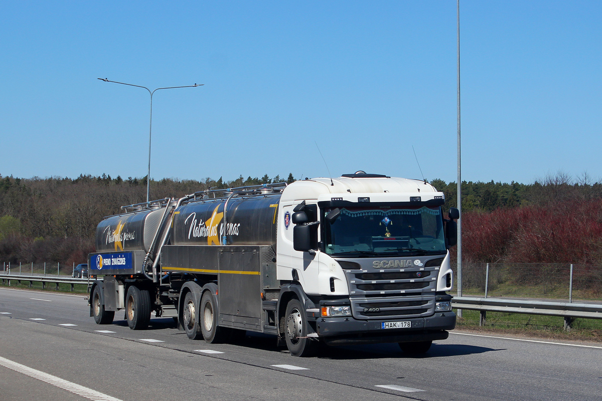 Литва, № HAK 178 — Scania ('2011) P400
