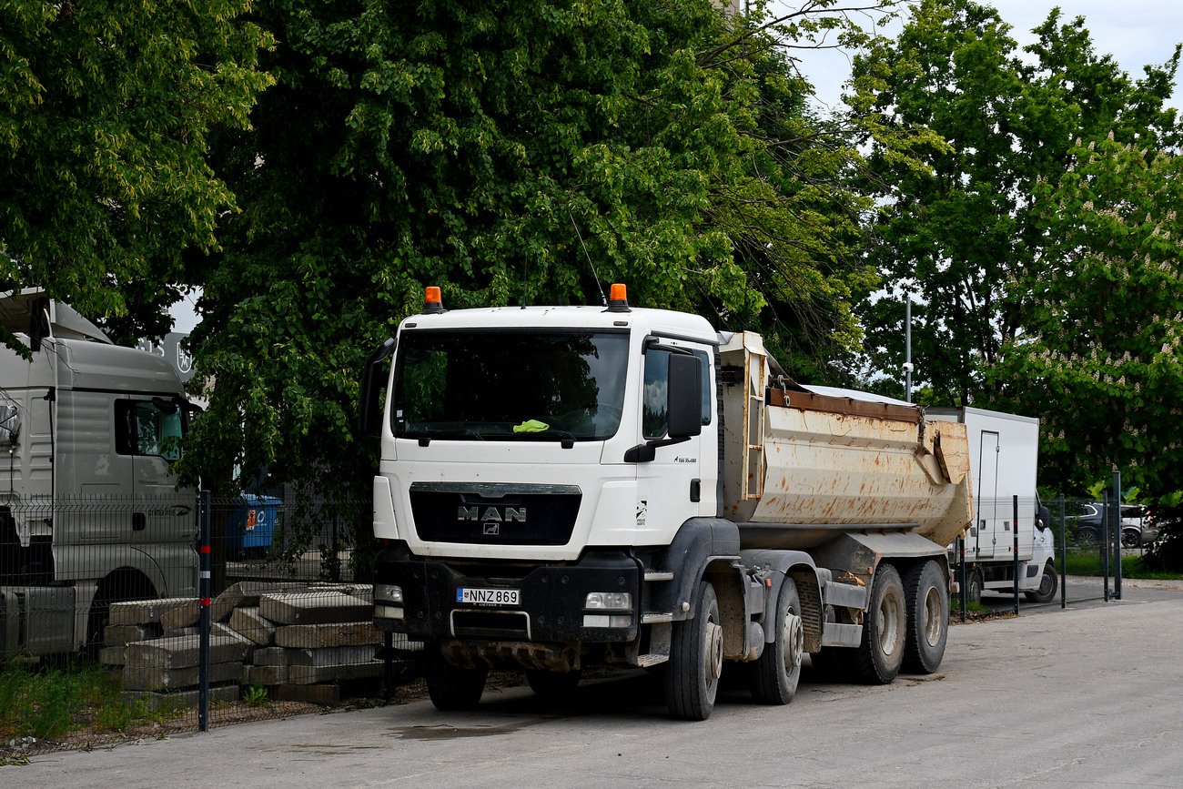 Литва, № NNZ 869 — MAN TGS 35.480
