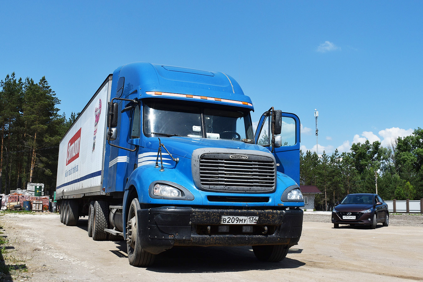 Волгоградская область, № В 209 МУ 134 — Freightliner Columbia