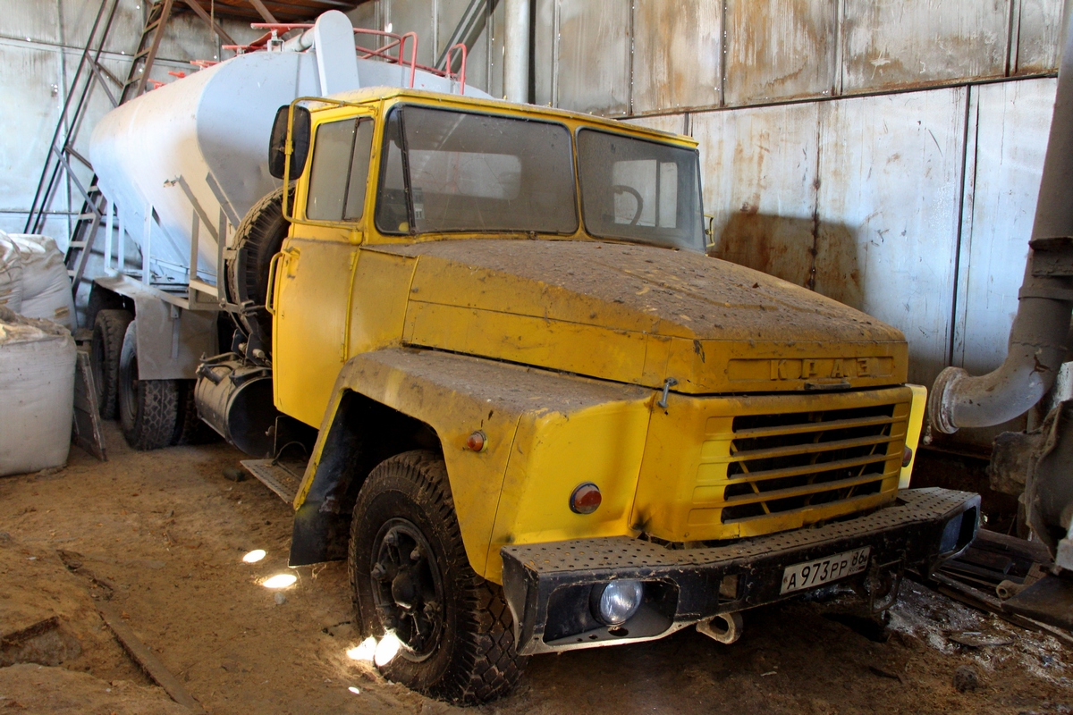 Томская область, № А 973 РР 86 — КрАЗ-250