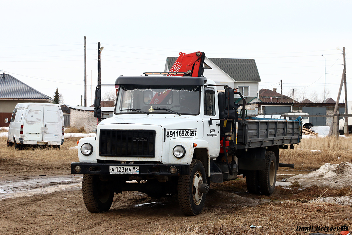 Ненецкий автономный округ, № А 123 МА 83 — ГАЗ-33086 «Земляк»
