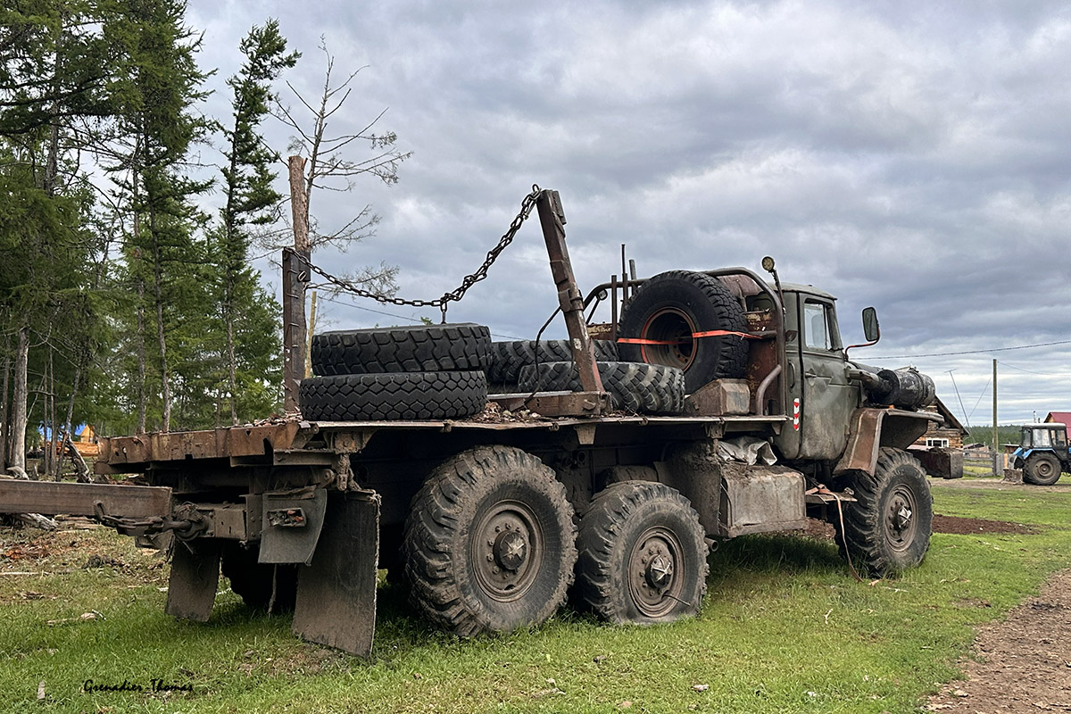 Саха (Якутия), № (14) Б/Н 0240 — Урал-375 (общая модель); Транспортные средства без номеров (Саха (Якутия))
