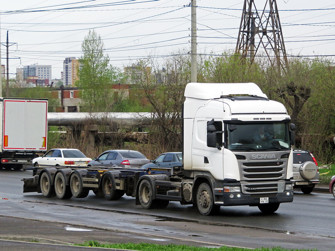 Кировская область, № С 363 УК 43 — Scania ('2013) G440