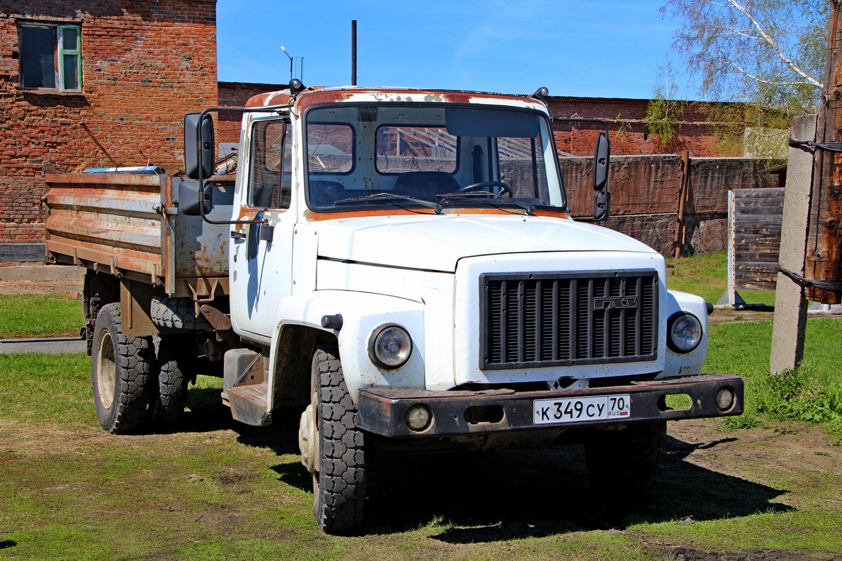 Томская область, № К 349 СУ 70 — ГАЗ-33072