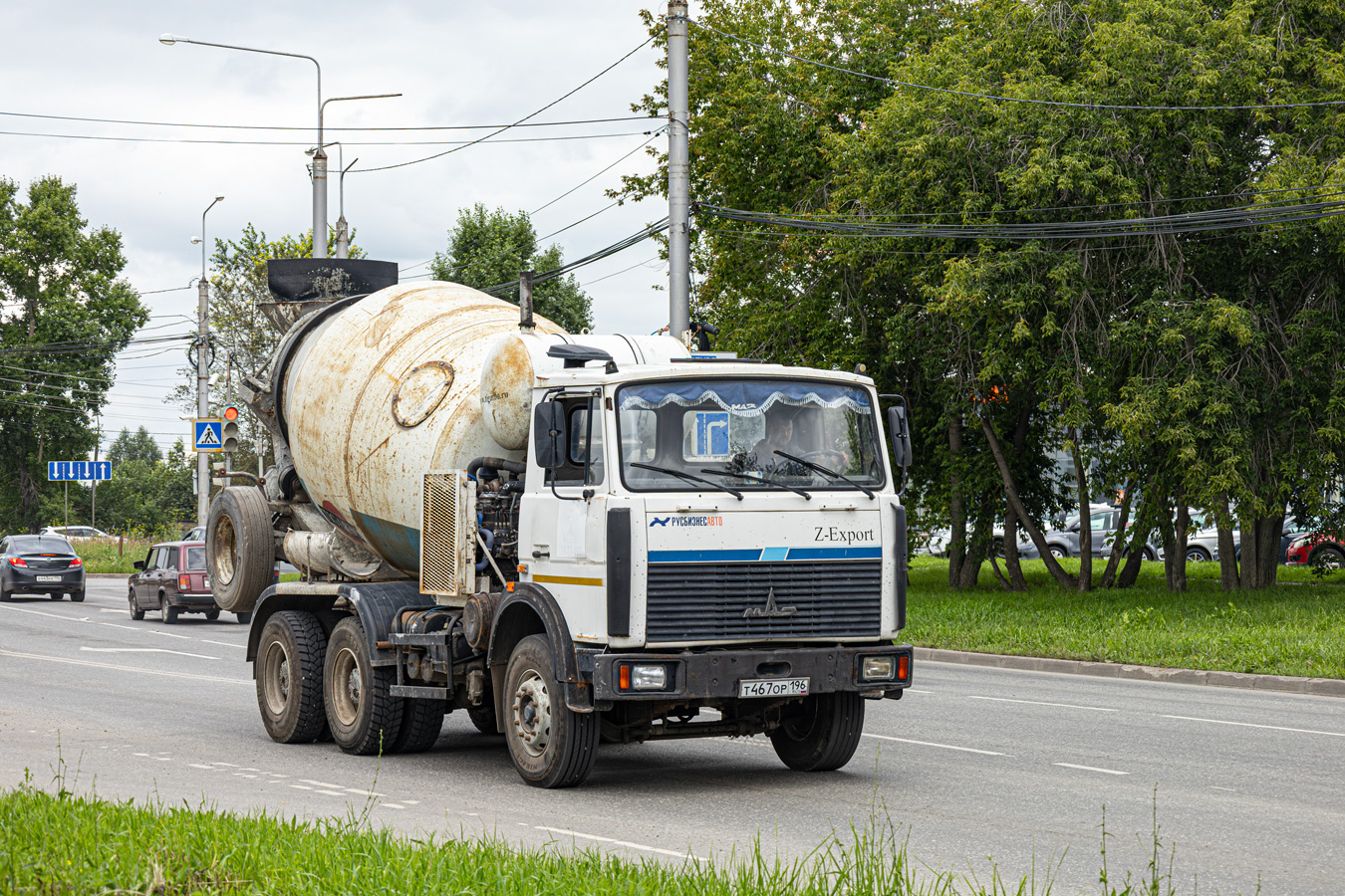 Свердловская область, № Т 467 ОР 196 — МАЗ-5516A5