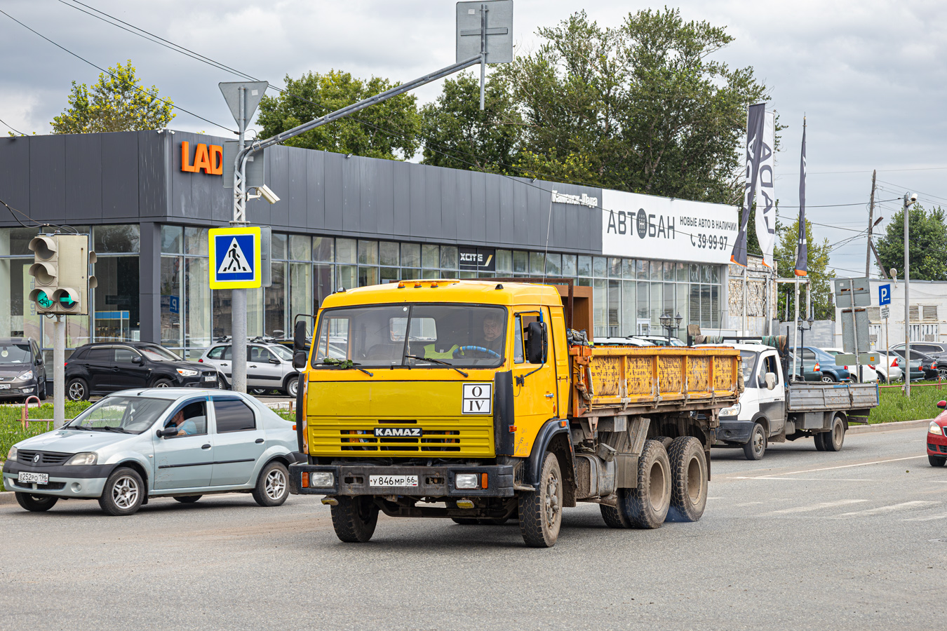 Свердловская область, № У 846 МР 66 — КамАЗ-5320