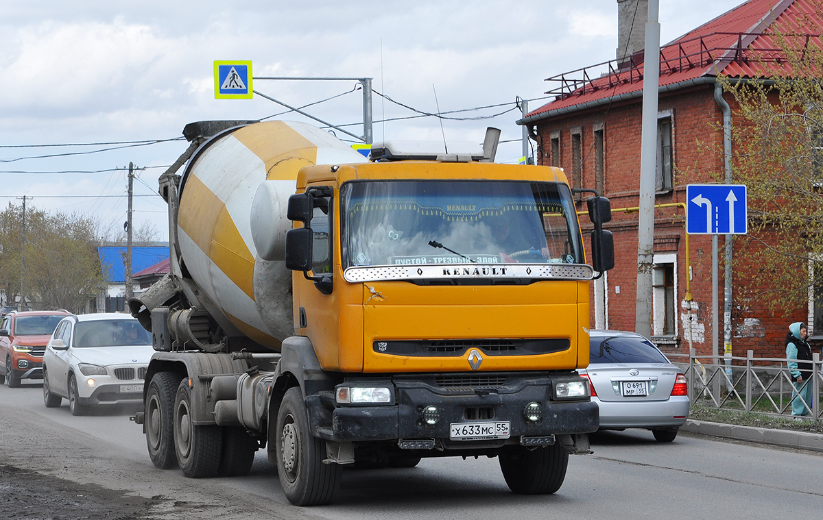 Омская область, № Х 633 МС 55 — Renault Midlum
