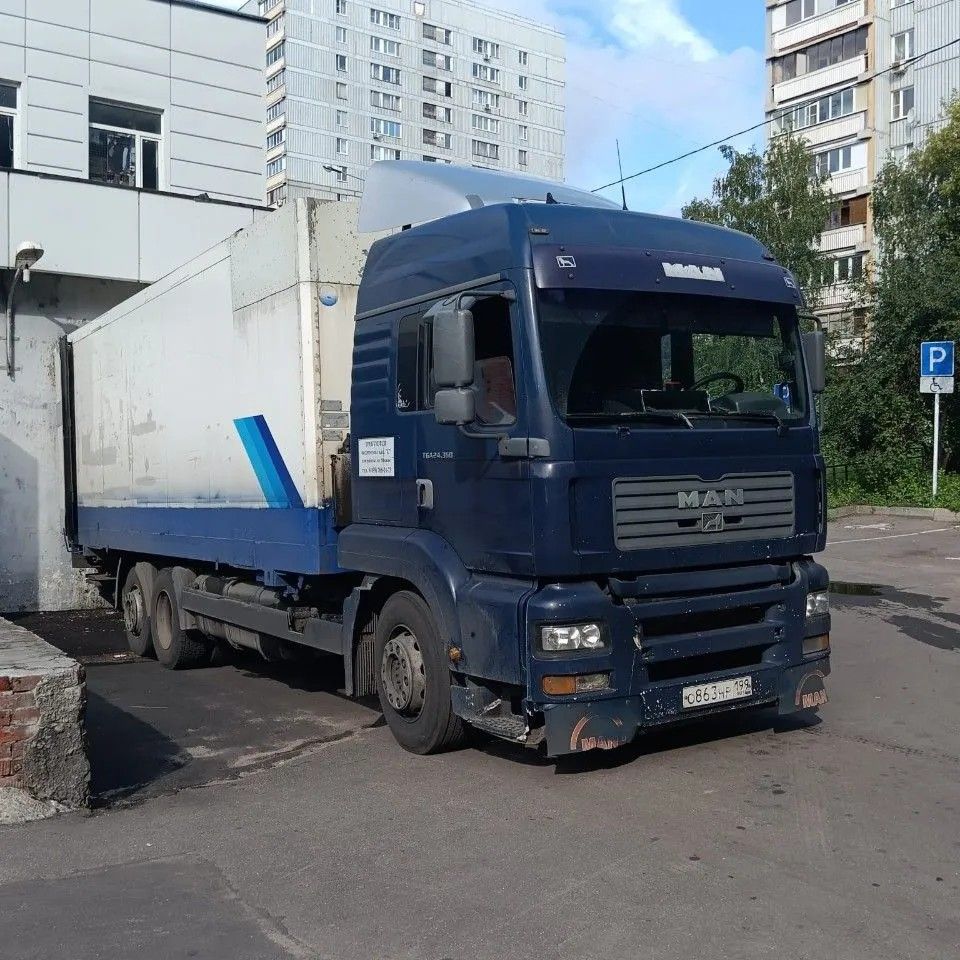 Москва, № О 863 НР 199 — MAN TGA (общая модель)