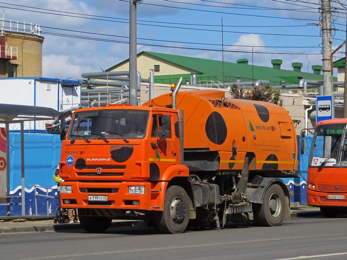 Кировская область, № А 119 ТУ 43 — КамАЗ-53605-A5(48)
