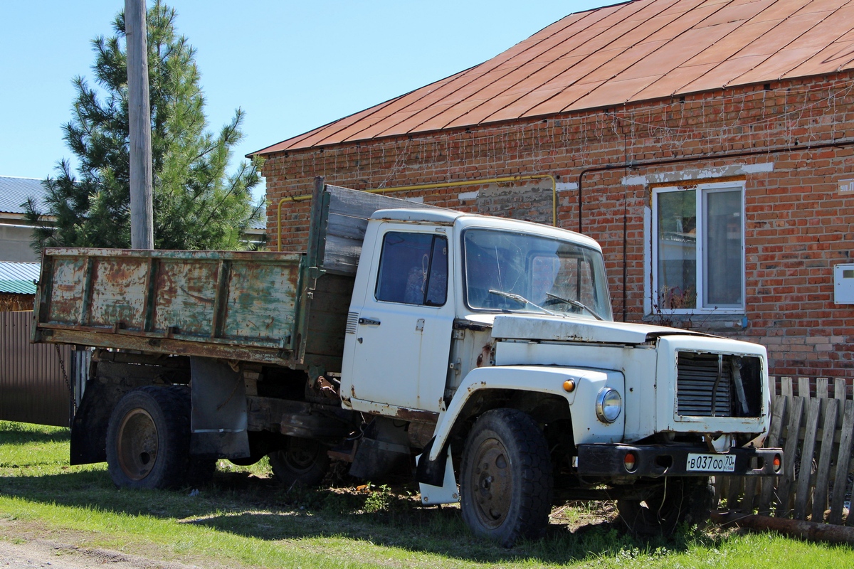 Томская область, № В 037 ОО 70 — ГАЗ-33073