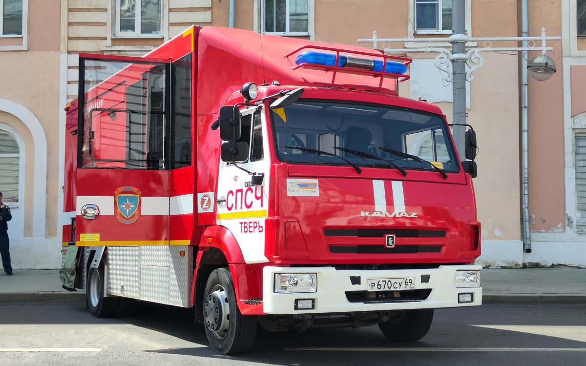 Тверская область, № Р 670 СУ 69 — КамАЗ-4308-G5(69)