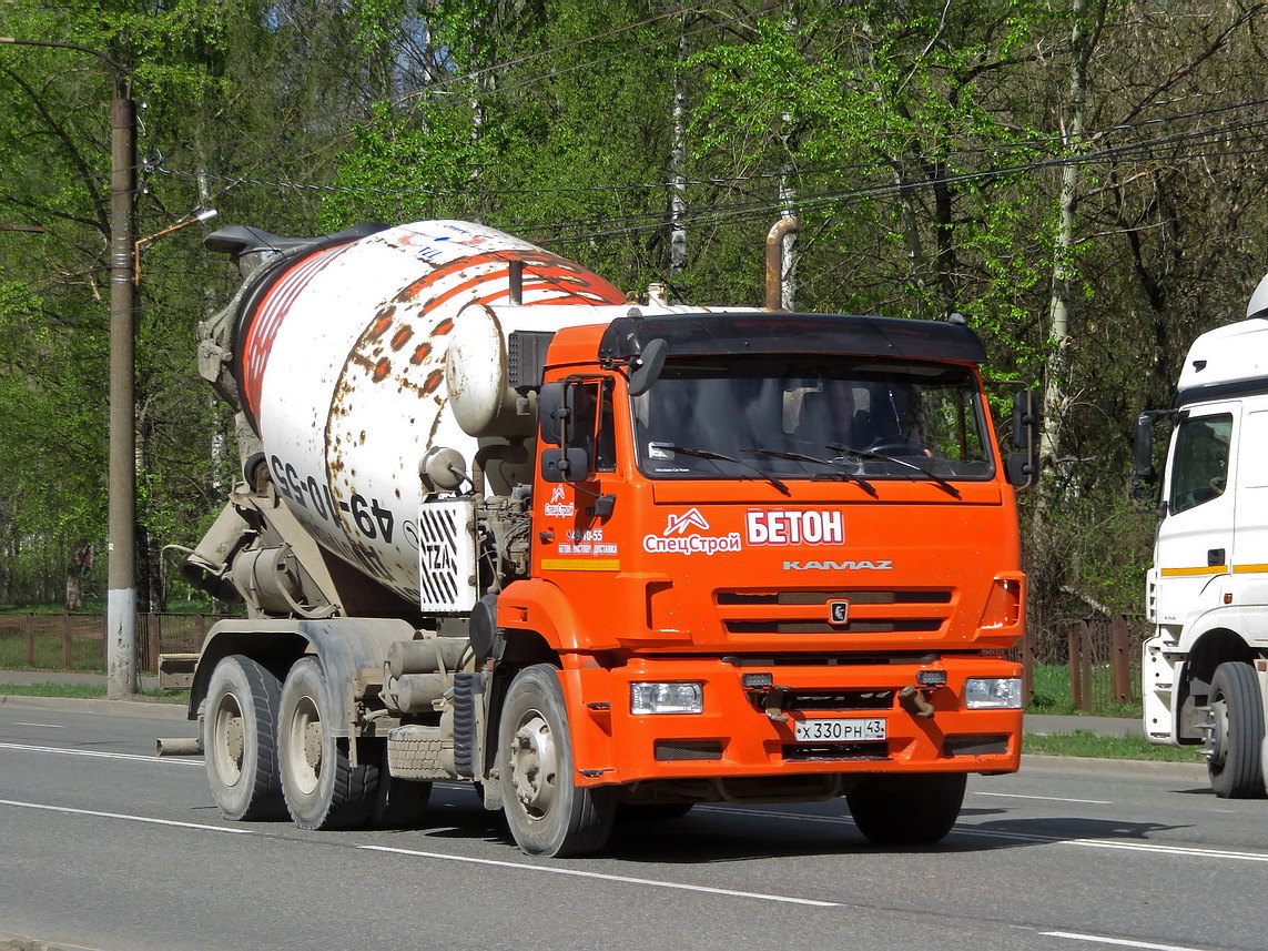 Кировская область, № Х 330 РН 43 — КамАЗ-6520-A5(48)