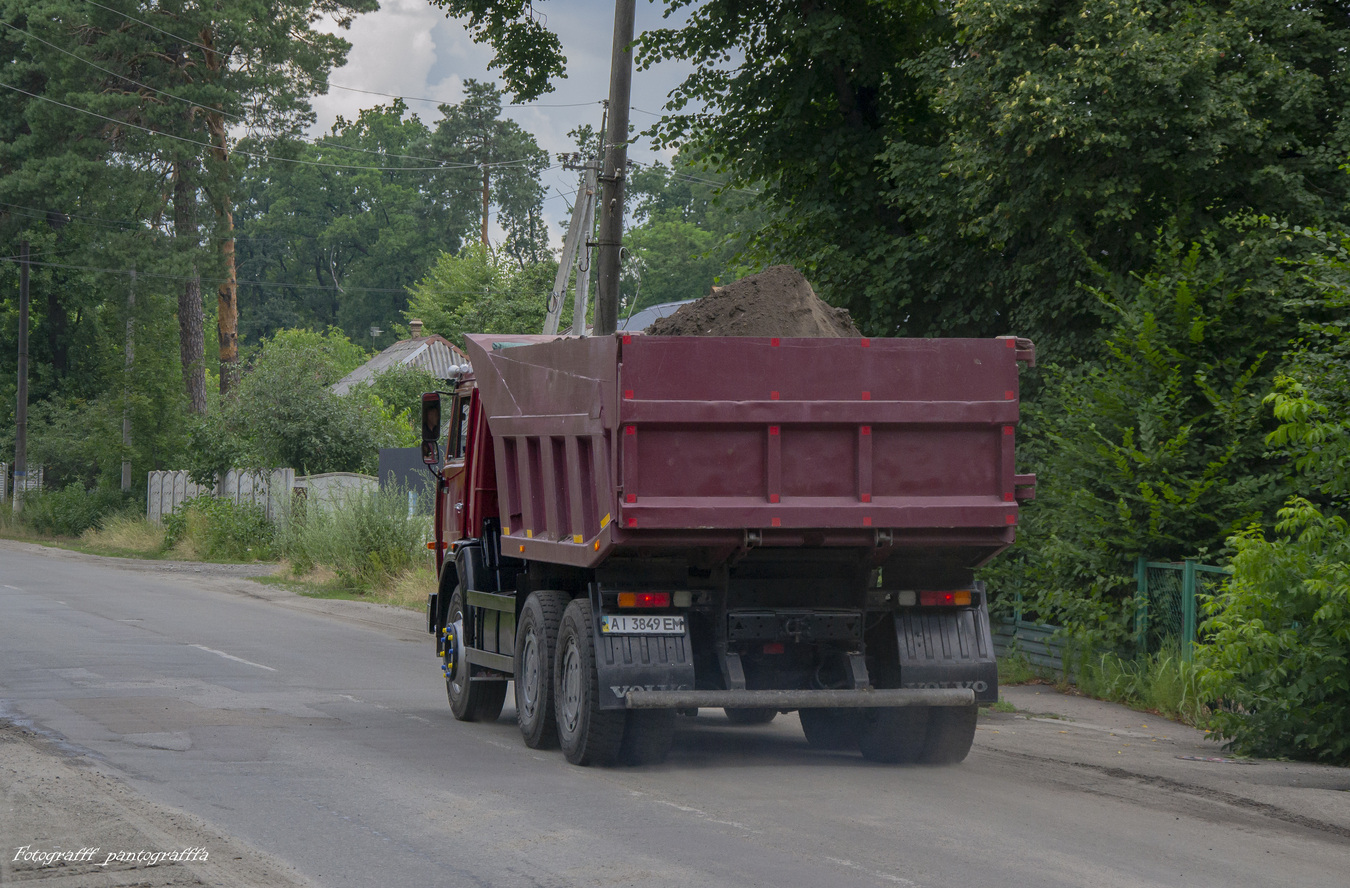 Киевская область, № АІ 3849 ЕМ — КамАЗ-55111-02 [55111C]