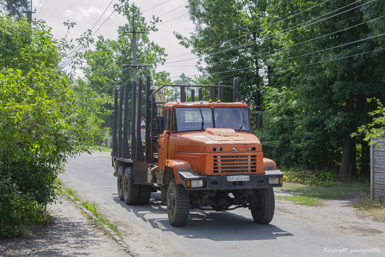 Николаевская область, № ВЕ 6872 АХ — КрАЗ (общая модель)