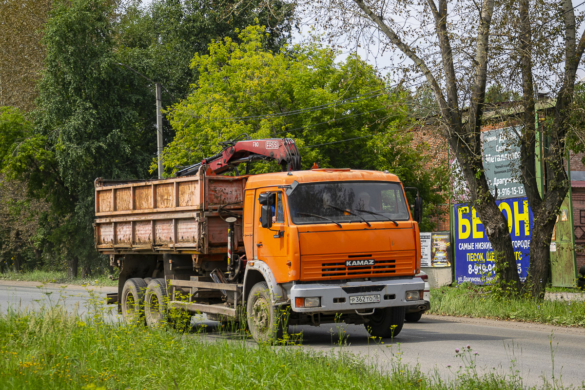 Удмуртия, № Р 362 ТО 18 — КамАЗ-65115 [651150]