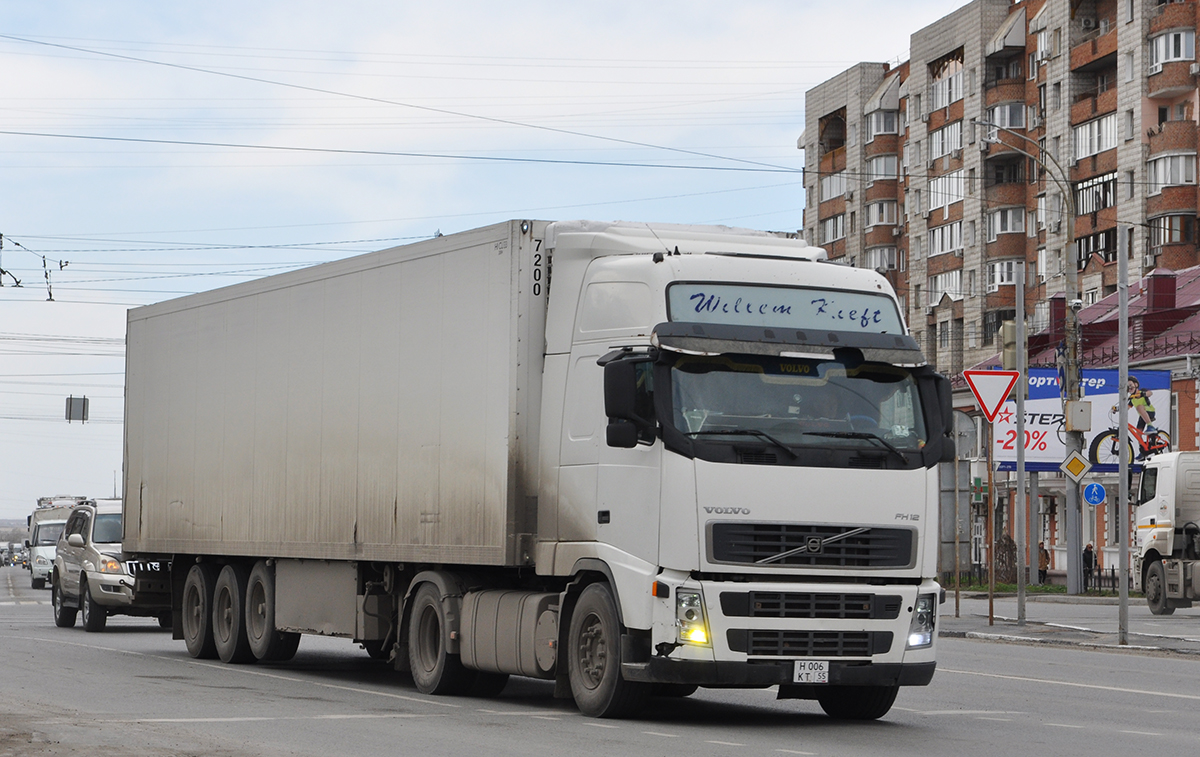 Омская область, № Н 006 КТ 55 — Volvo ('2002) FH12.460