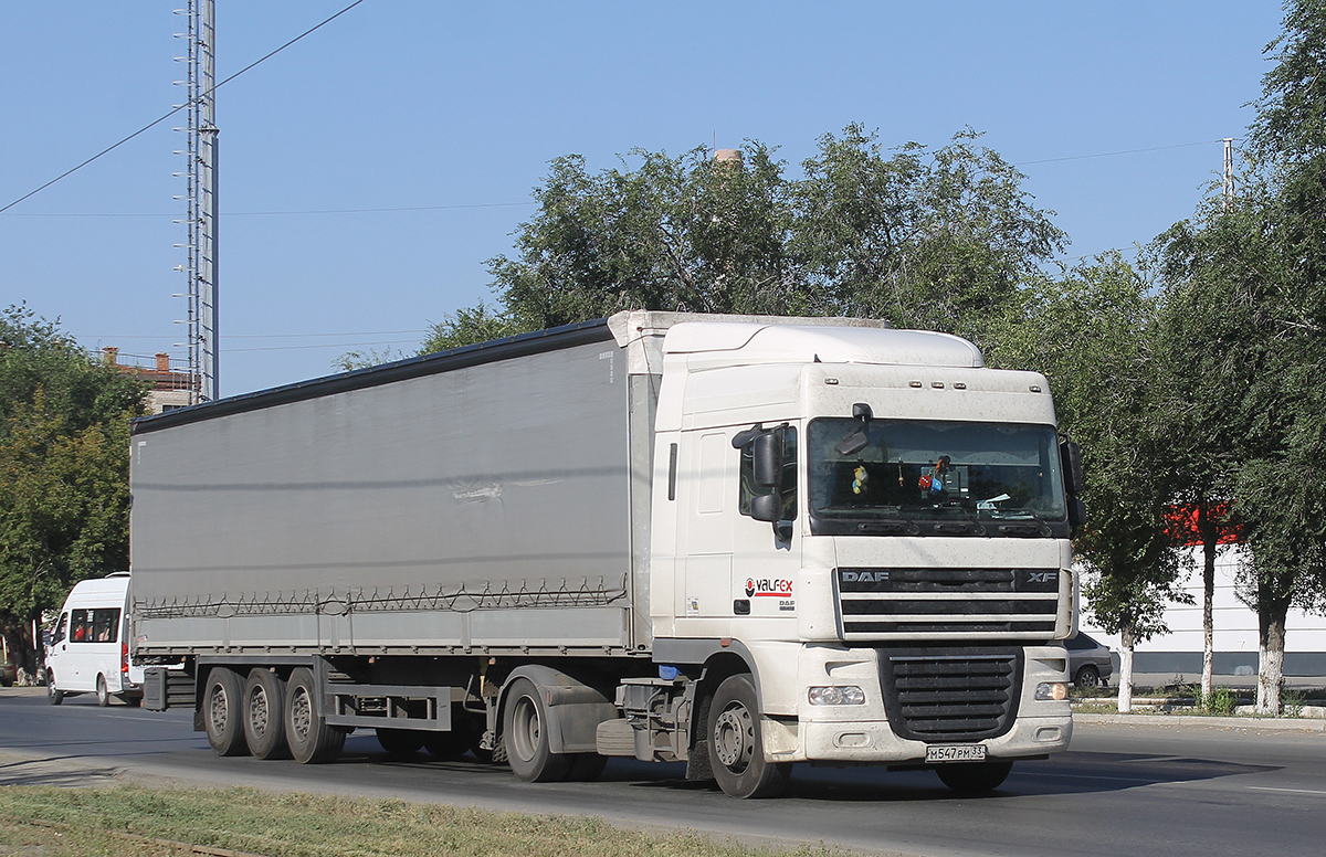 Владимирская область, № М 547 РМ 33 — DAF XF105 FT