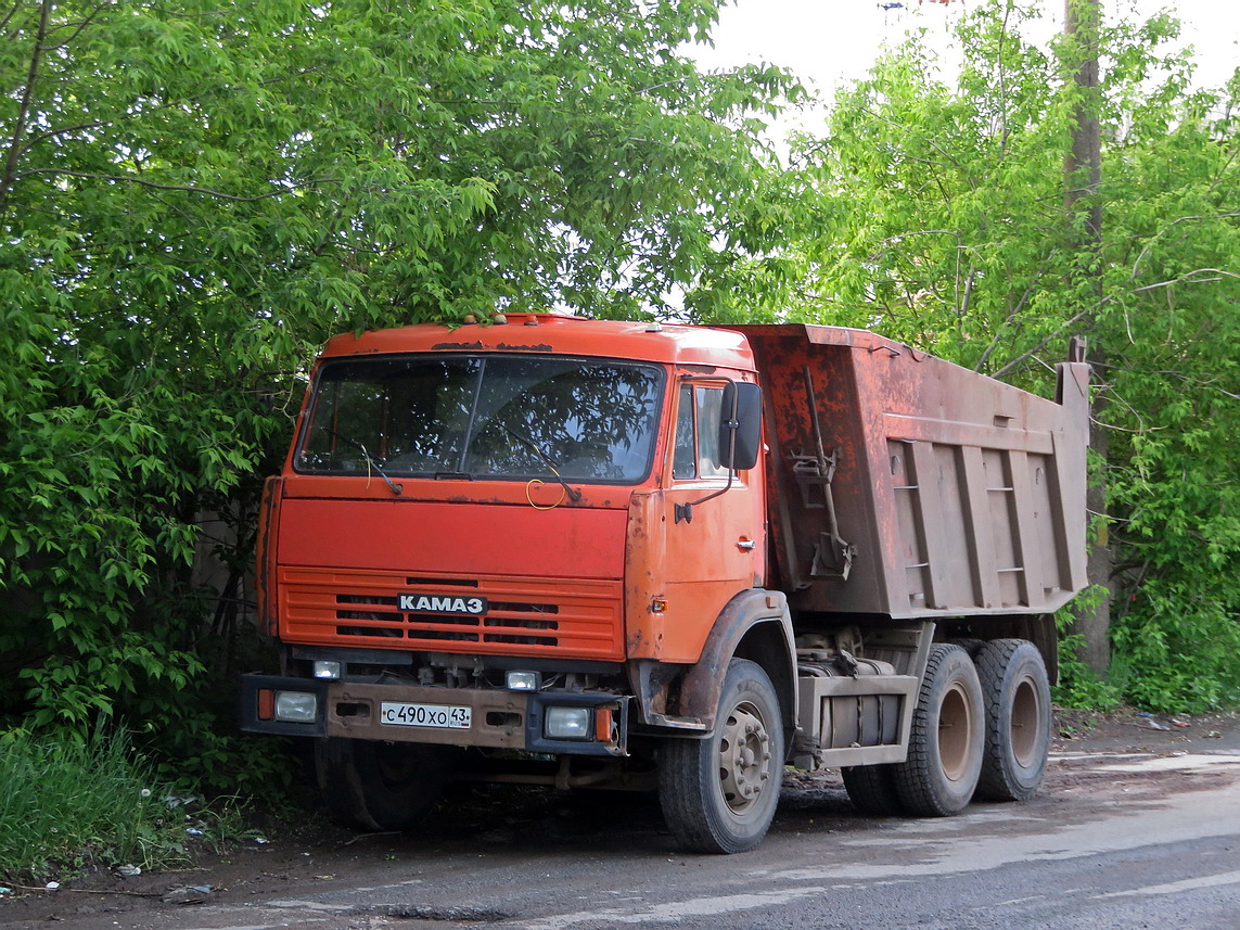 Кировская область, № С 490 ХО 43 — КамАЗ-65115 [651150]
