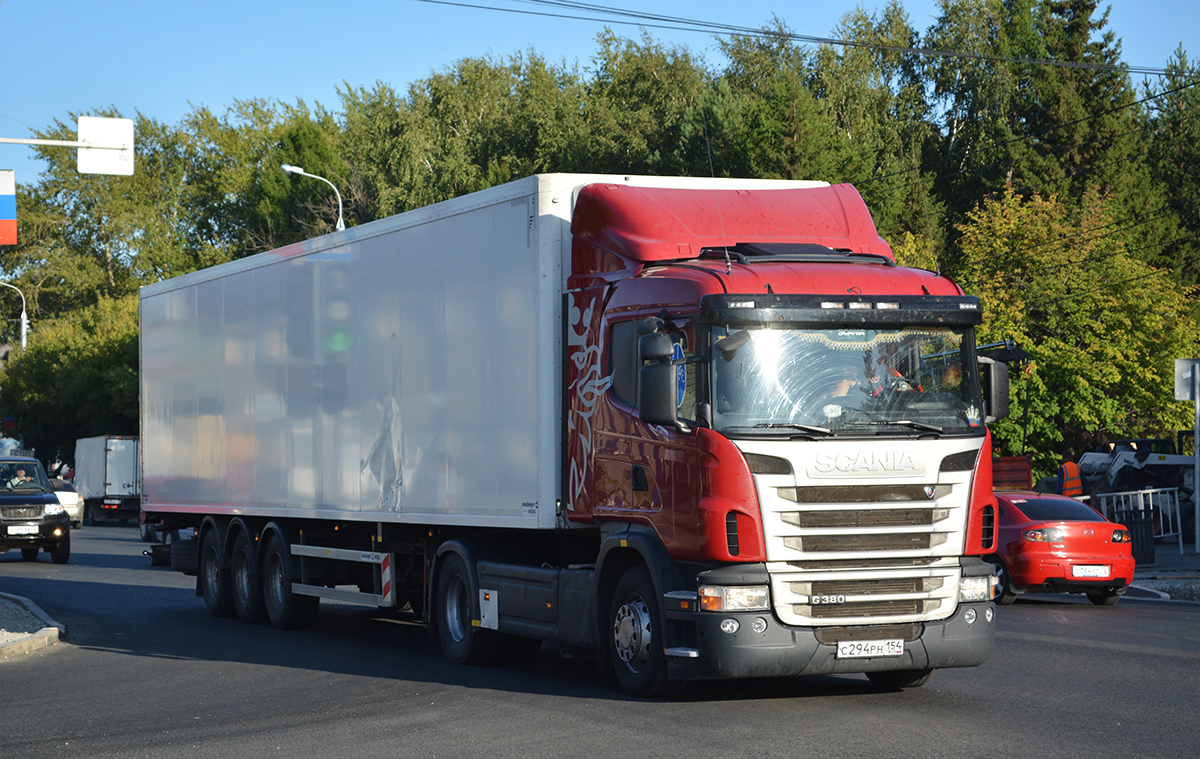 Новосибирская область, № С 294 РН 154 — Scania ('2004) G380