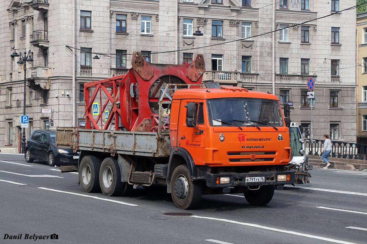Санкт-Петербург, № В 791 УХ 78 — КамАЗ-53215 [532150]