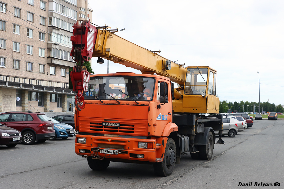 Санкт-Петербург, № В 179 НА 178 — КамАЗ-53605-62