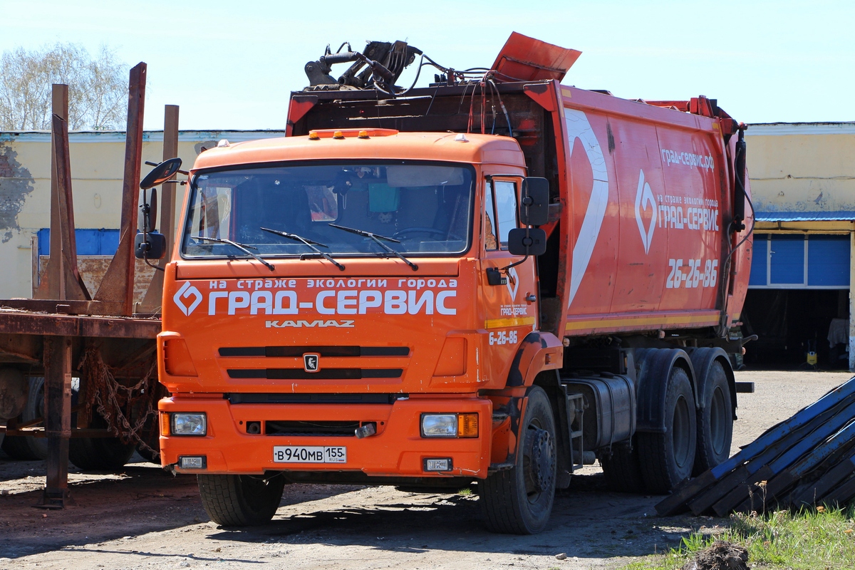 Омская область, № В 940 МВ 155 — КамАЗ-65115-A4(23)
