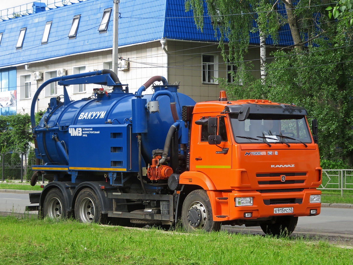 Кировская область, № Е 915 РС 43 — КамАЗ-65115-A5(48)