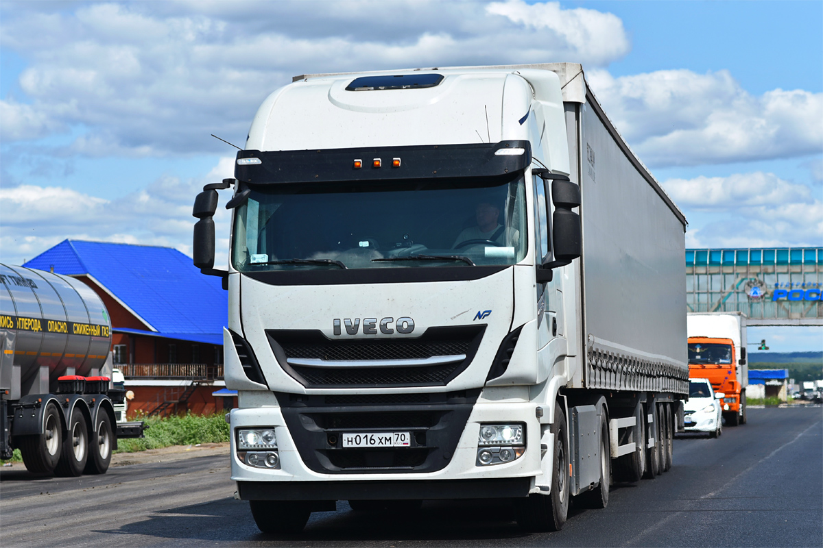 Томская область, № Н 016 ХМ 70 — IVECO Stralis ('2012)