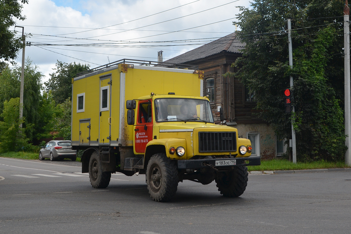 Московская область, № У 183 ОЕ 790 — ГАЗ-33081 «Садко»
